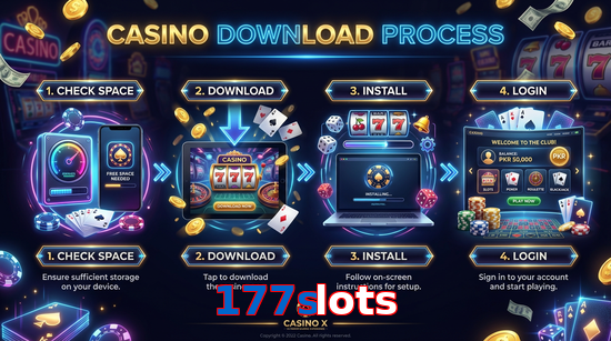 Game list for 177Slots download section