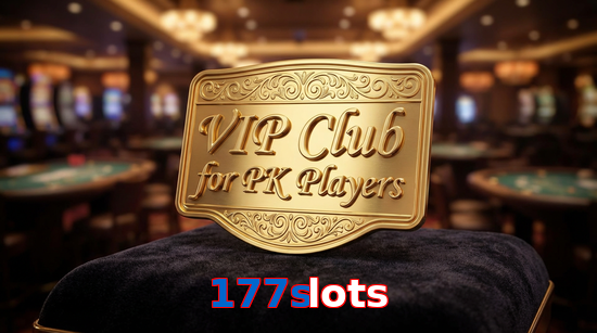 Main screen of 177Slots vip page for PK players